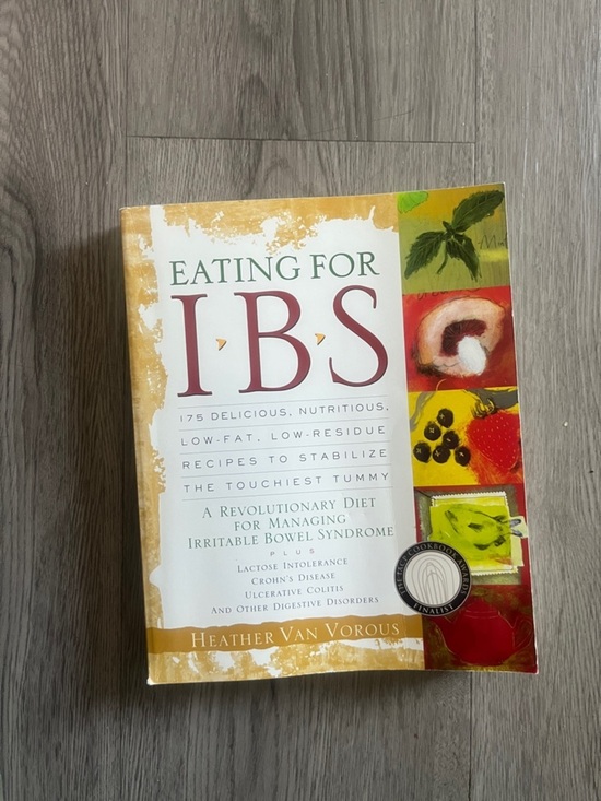 Other - Eating for IBS Cookbook by - White/Gold Cover